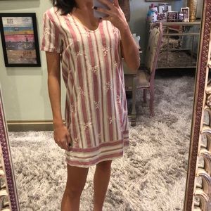 Pink T Shirt Dress